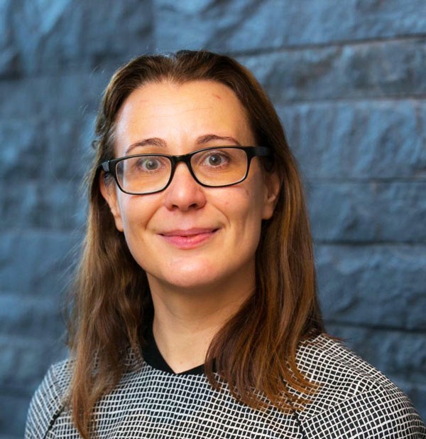 A headshot of Laura Brady